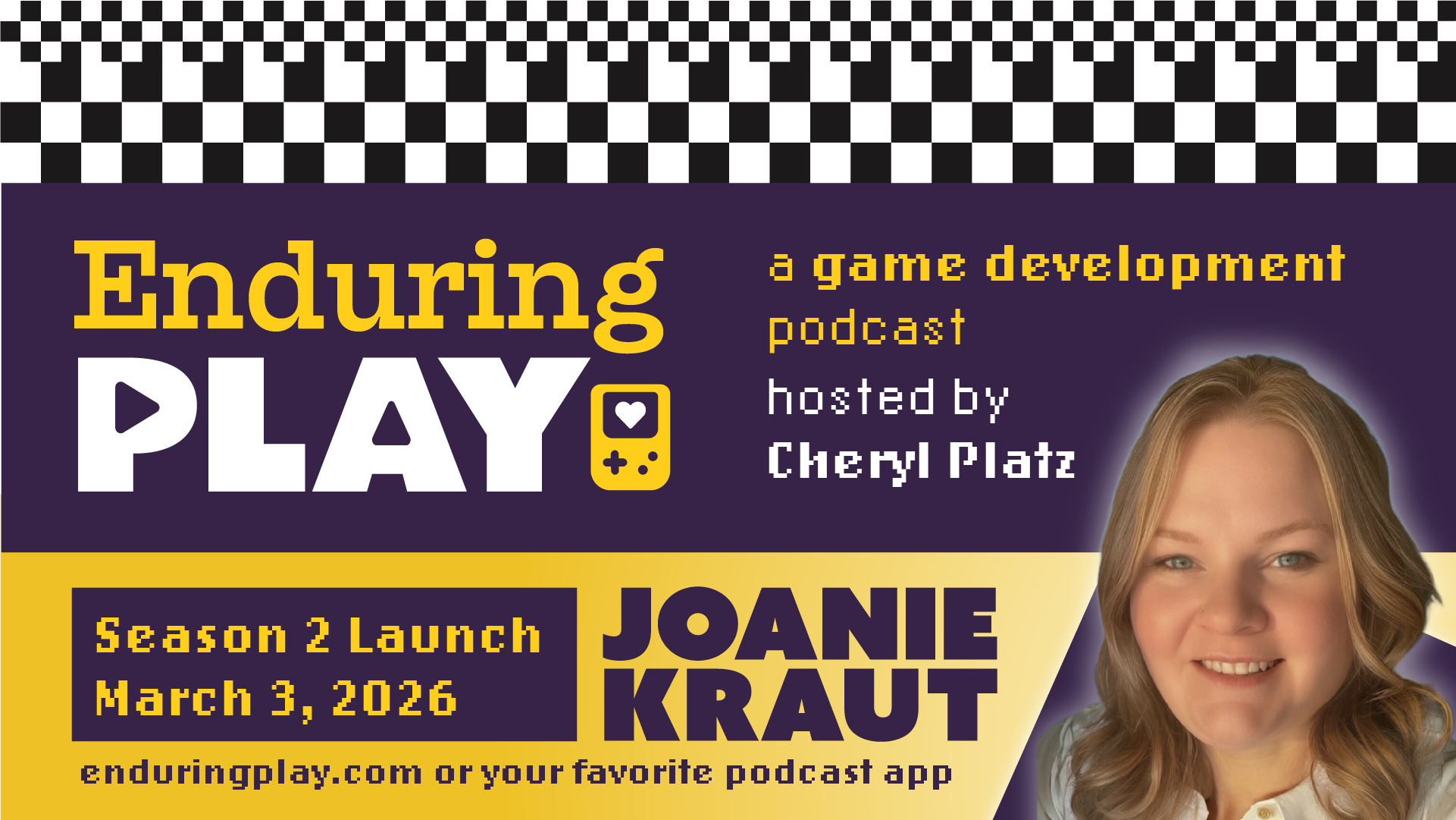 Enduring Play: A Game Development Podcast launches Season 2 on March 3, 2026 with a powerful lineup of community leaders