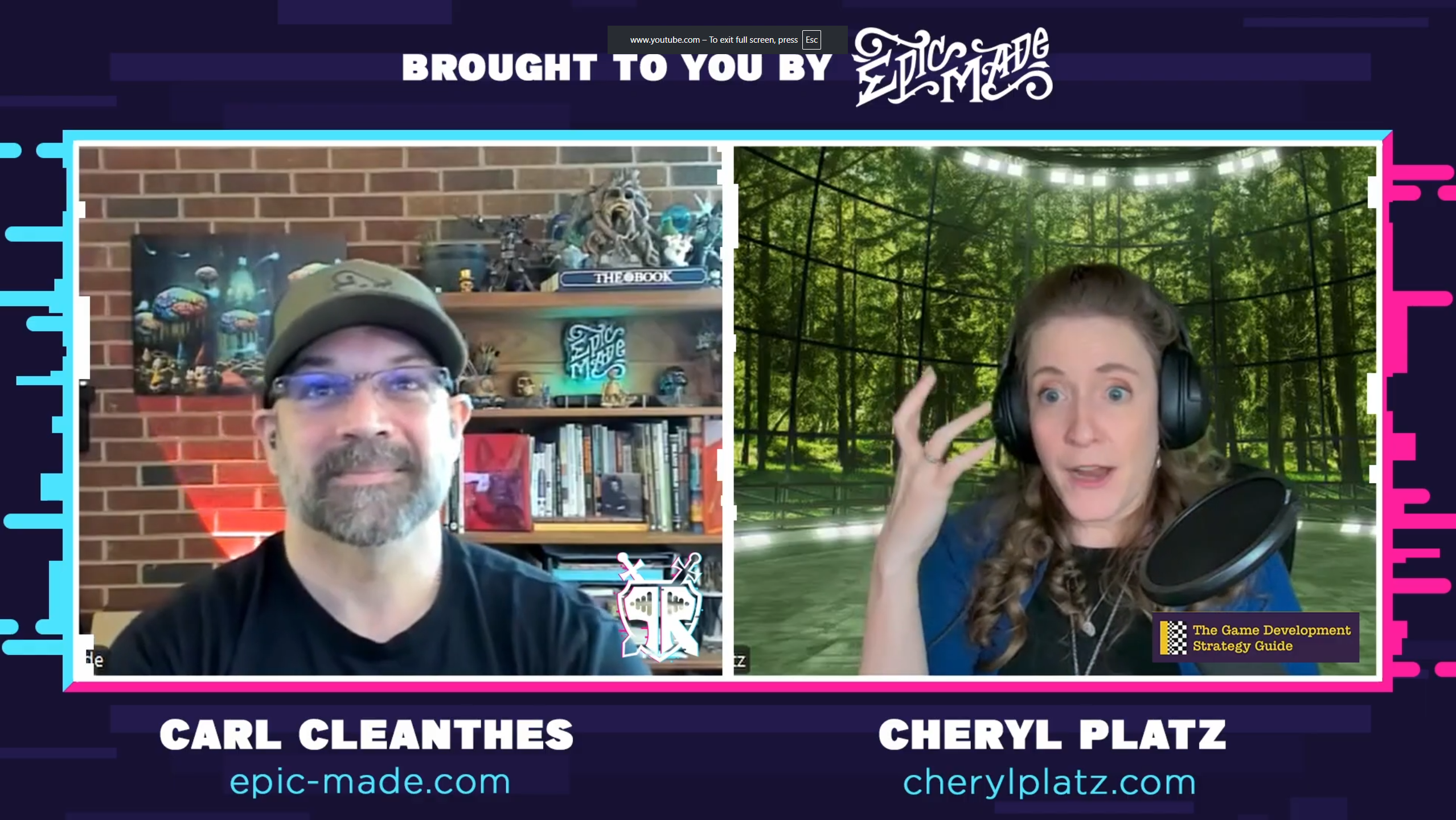 Cheryl Platz chats video game economics with Carl Cleanthes on the Pixel Retentive Podcast
